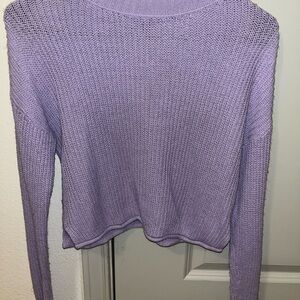 Wild Fable Purple Knit Sweater